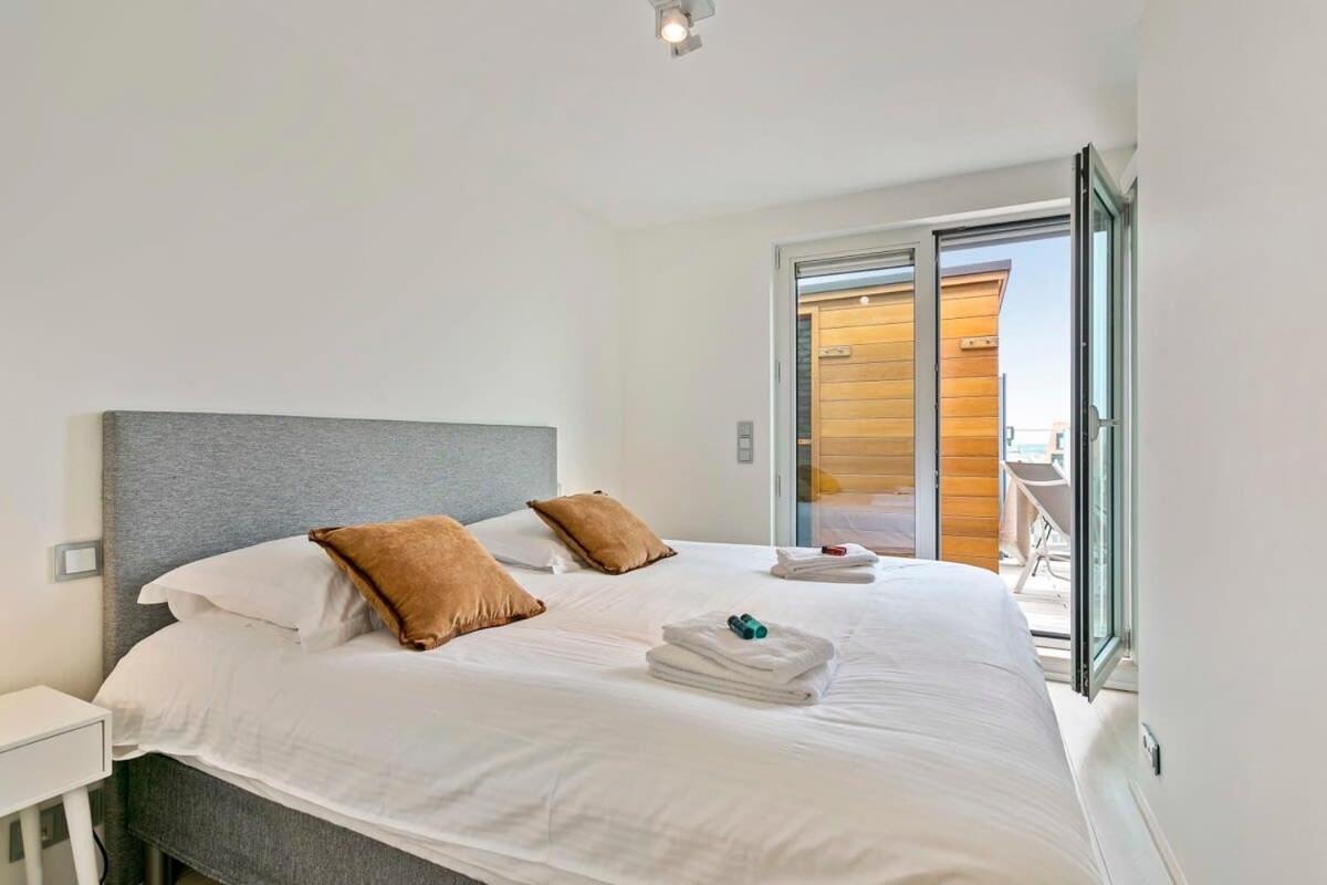 Appartement Modern Penthouse With Stunning Sea-View, Sauna And 2 Large Terraces! à Knokke-Le-Zoute Extérieur photo